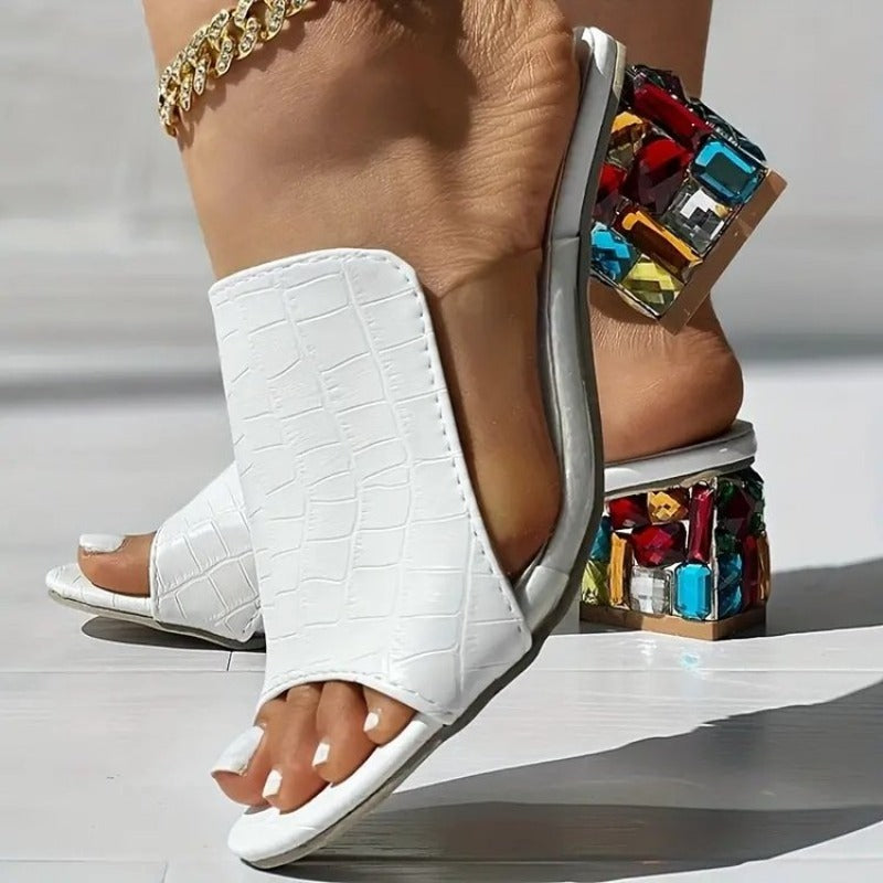 Seraphina  Mosaic Heels