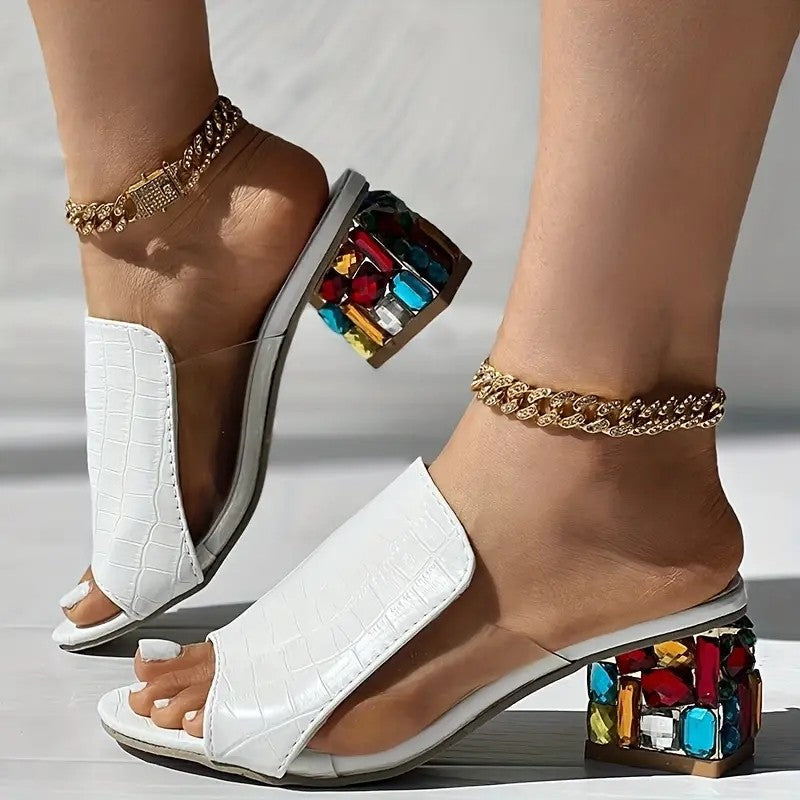 Seraphina  Mosaic Heels