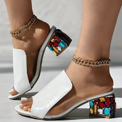 Seraphina  Mosaic Heels