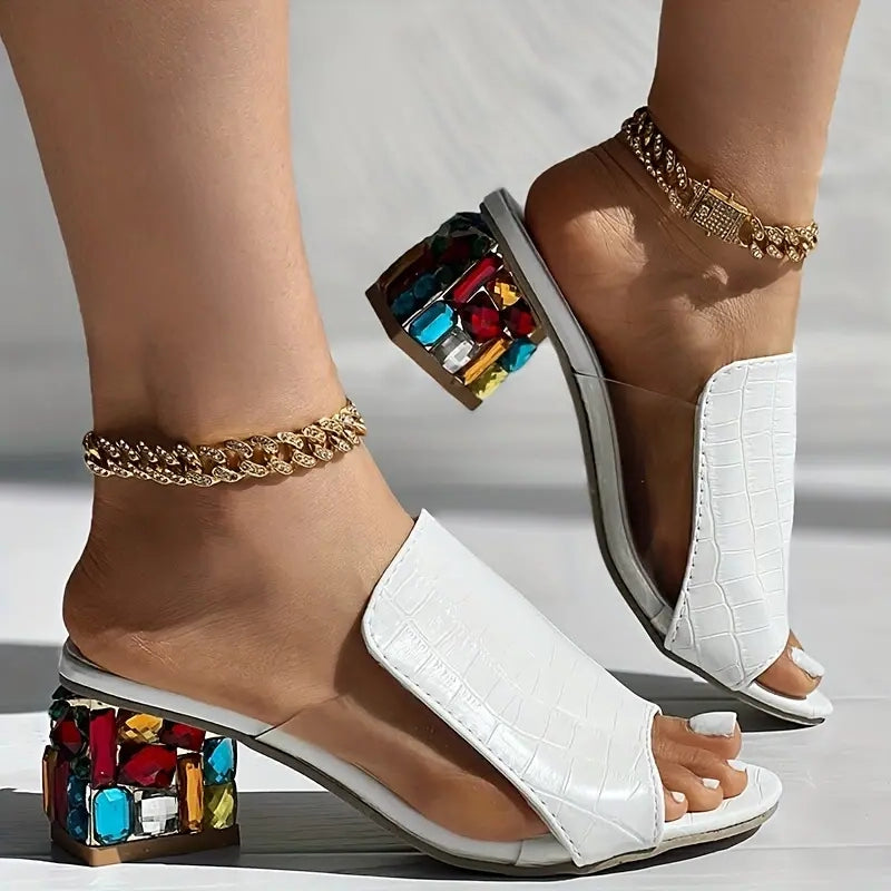 Seraphina  Mosaic Heels