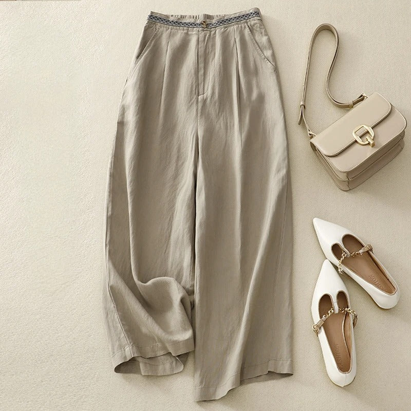 Mira Linen Blend Pants