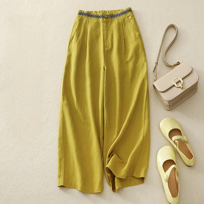 Mira Linen Blend Pants