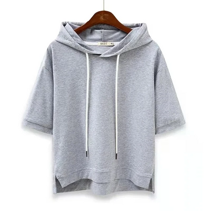 Bianca Short-Sleeve Hoodie