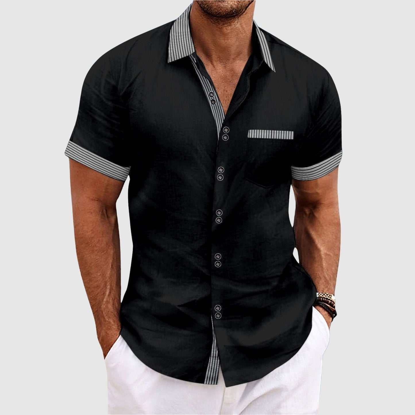 Dario Signature Trim Shirt