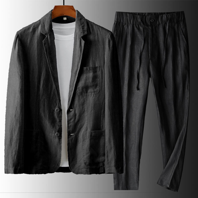 Santino Linen Suit Set