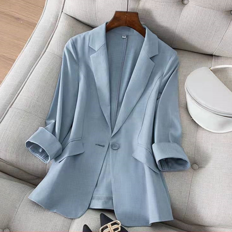 Noir™ Linen Blazer