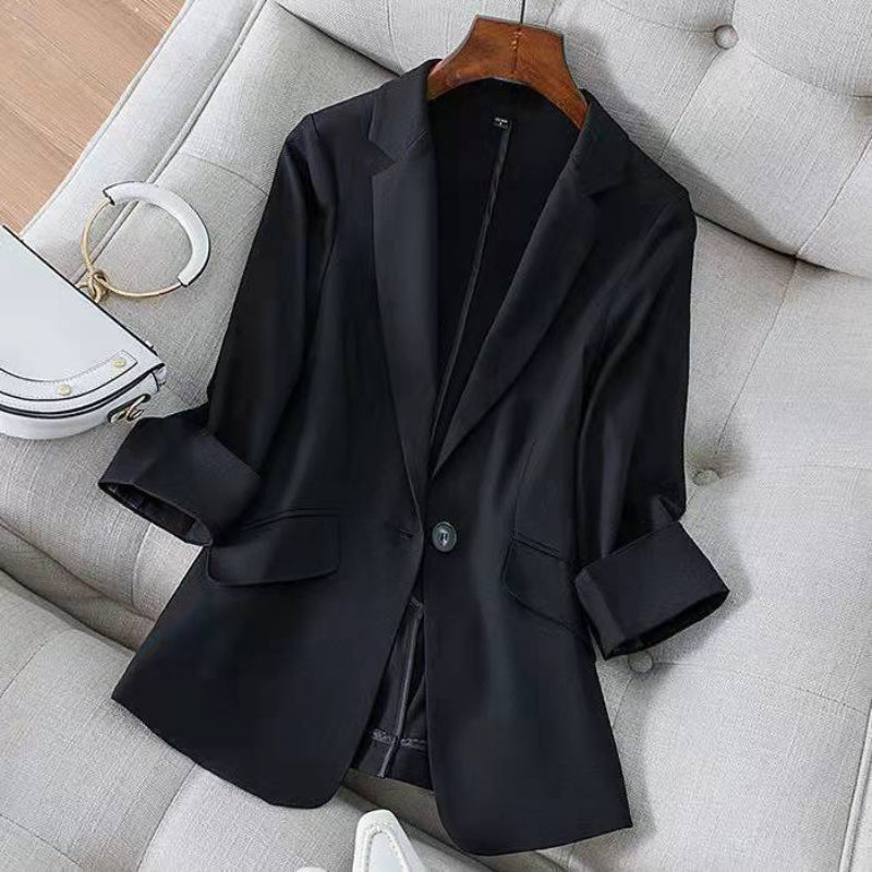 Noir™ Linen Blazer