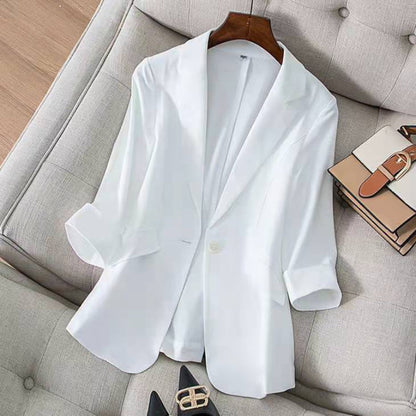 Noir™ Linen Blazer