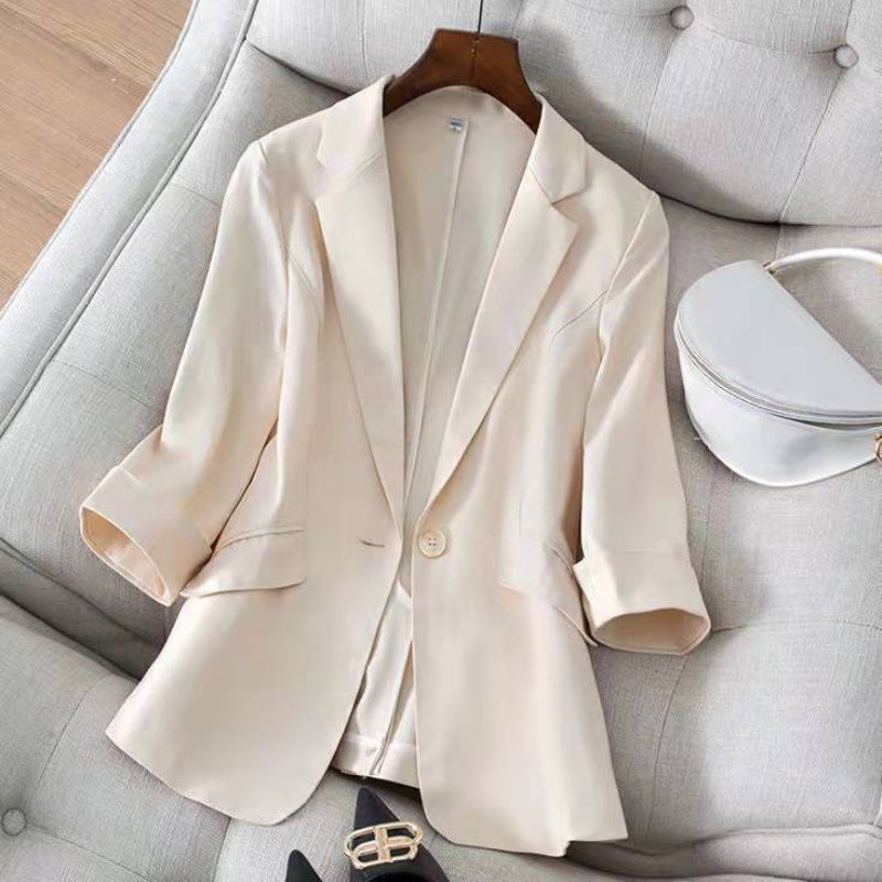 Noir™ Linen Blazer