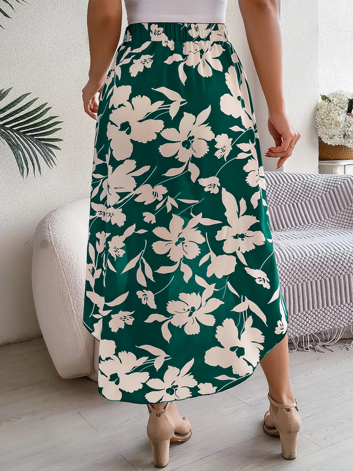 Talia Petal Flow Skirt