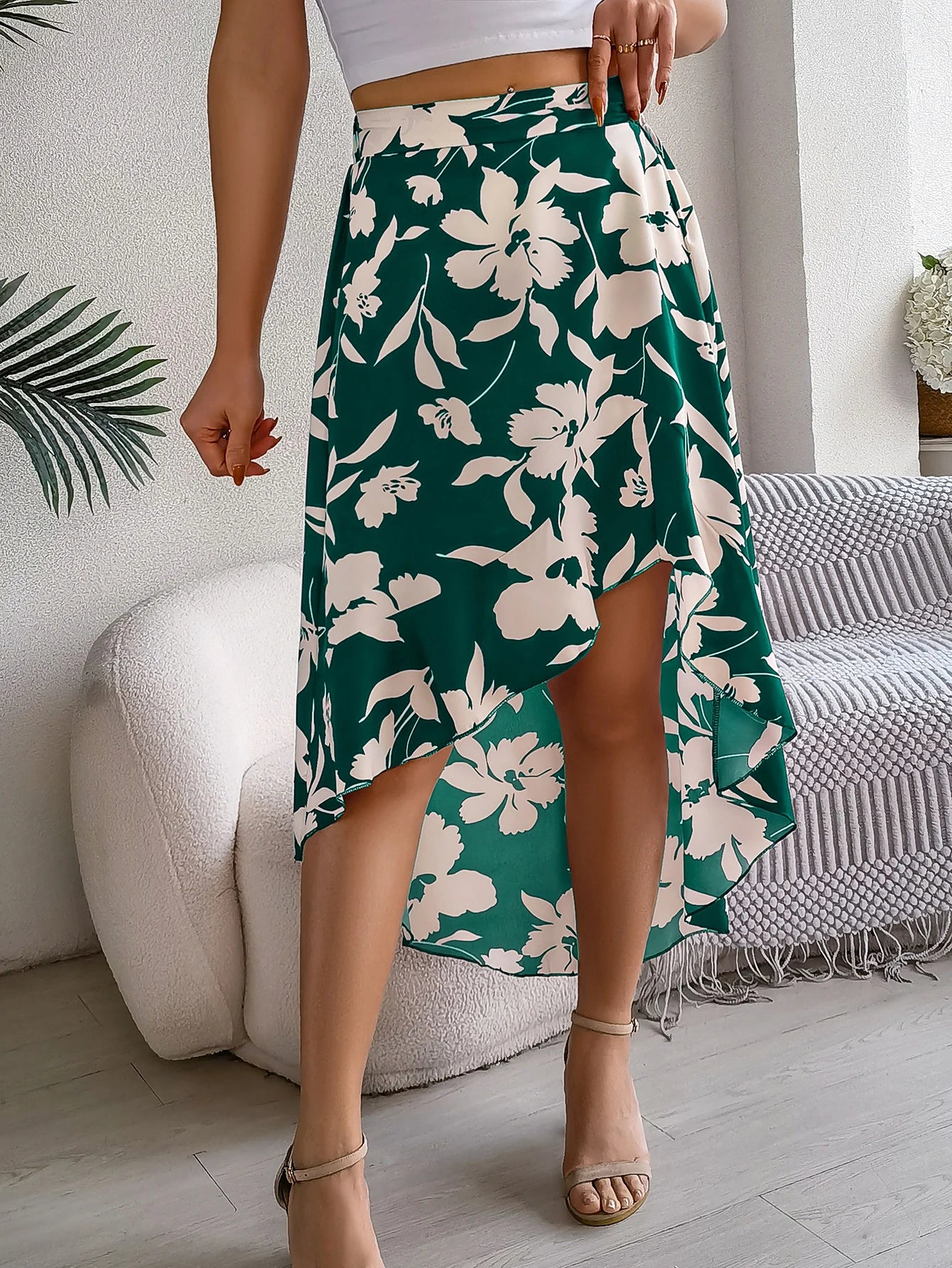 Talia Petal Flow Skirt
