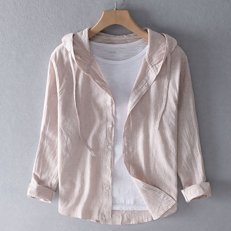 SOLIS LINEN HOODIE