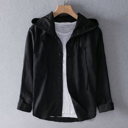 SOLIS LINEN HOODIE